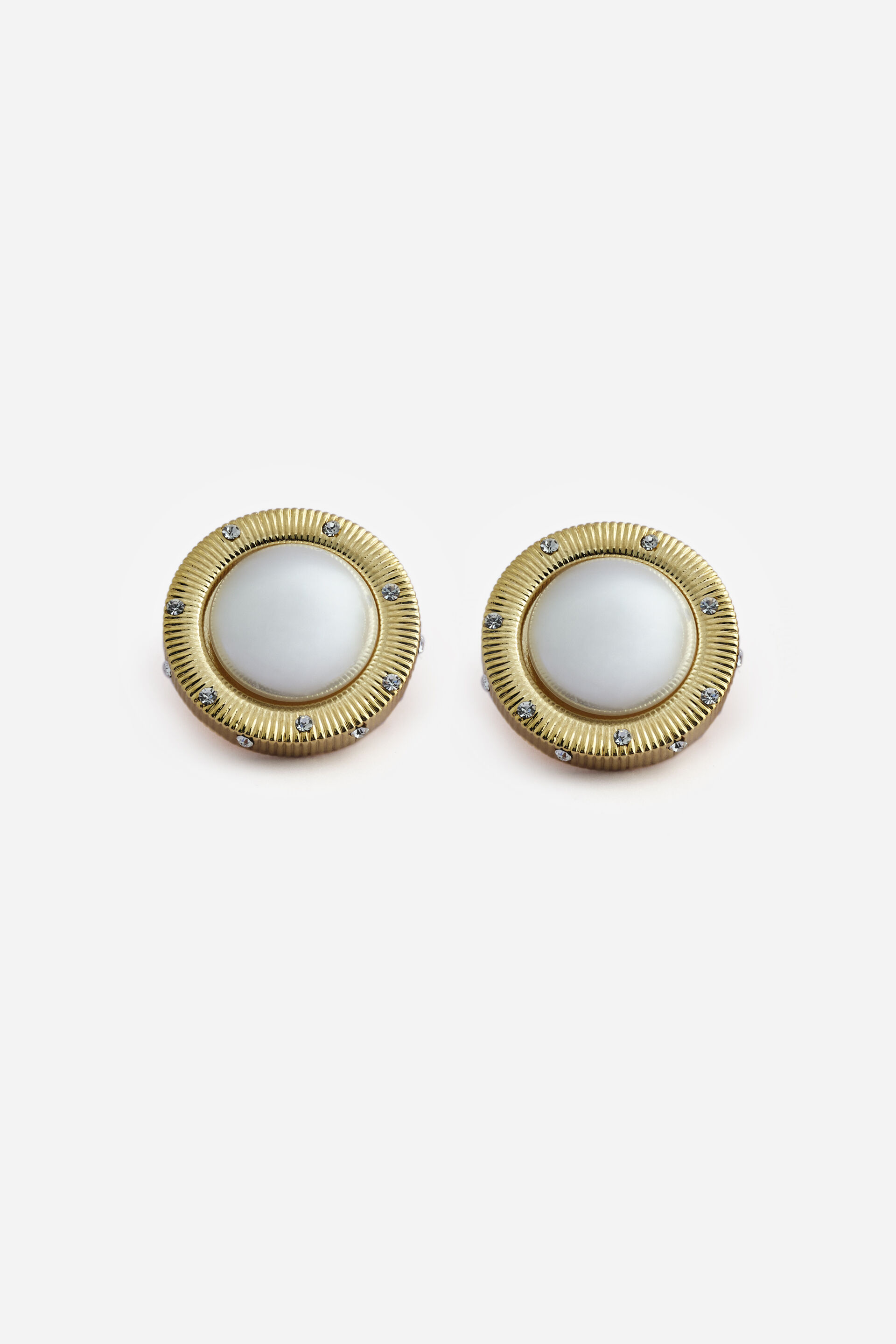 Pearl of Elegance White Studs, , image 1